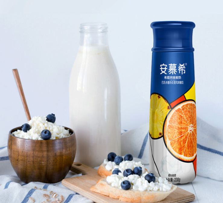 安慕希酸奶原味含糖多少