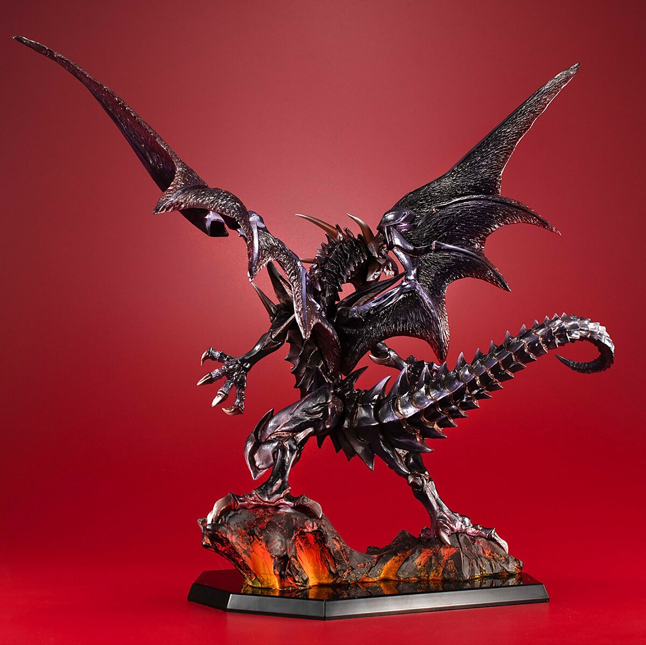 模型欣赏:megahouse awm 游戏王 真红眼的黑龙 金属涂装版,角色出自