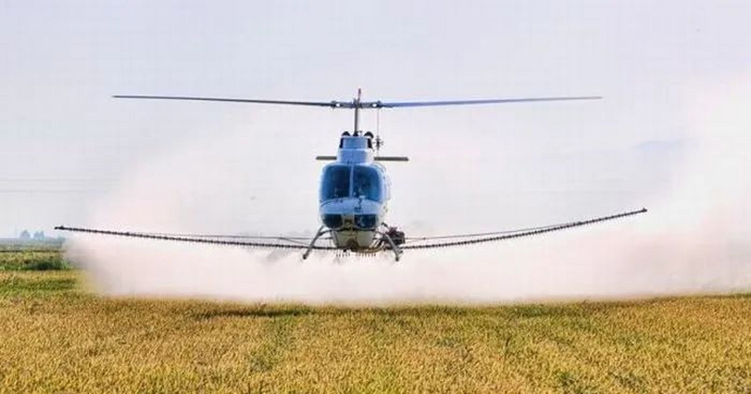 飞机撒农药