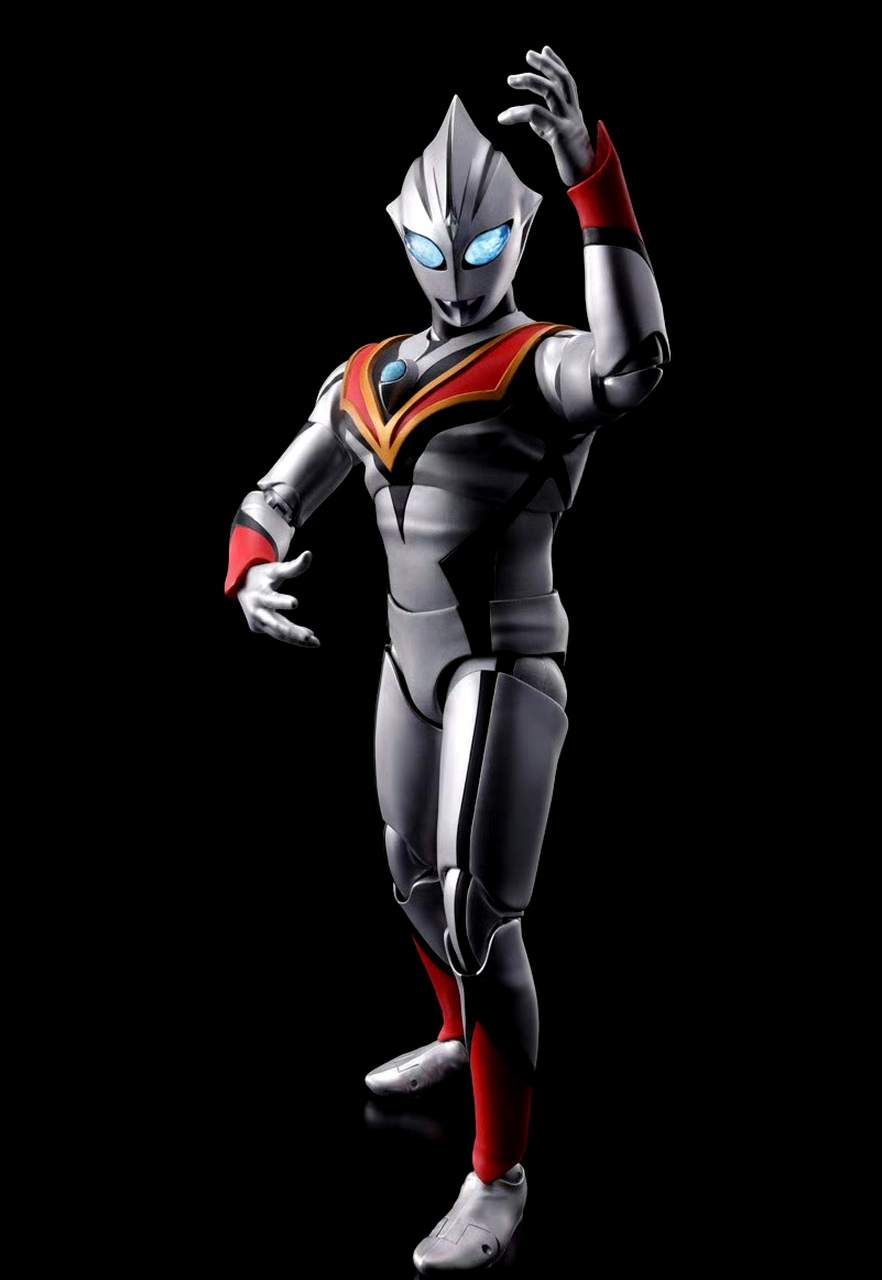 模型欣赏:shf 真骨雕 邪恶迪迦,角色出自特摄剧《迪迦奥特曼》.