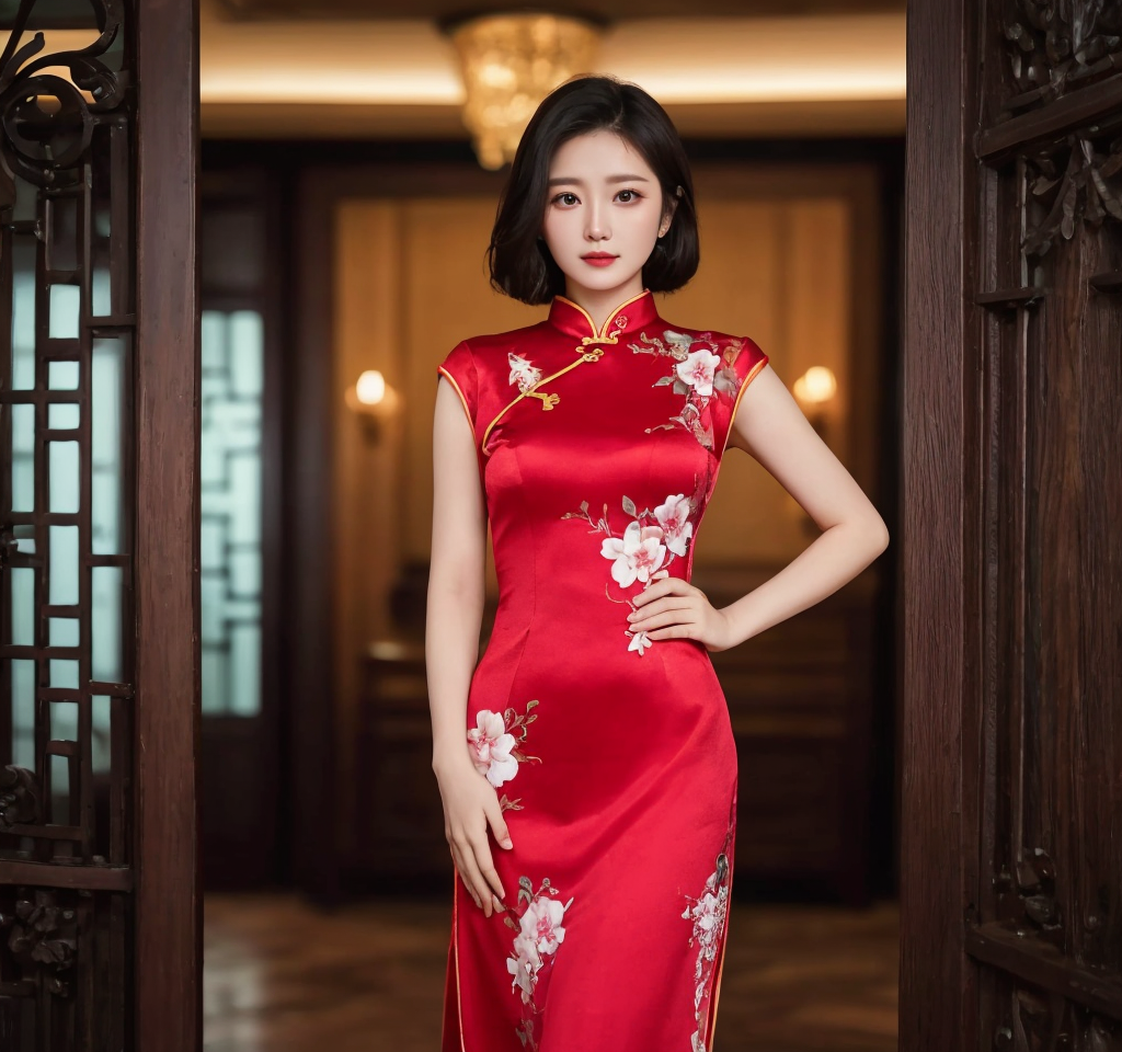 古风旗袍秀,散发高雅的东方美!