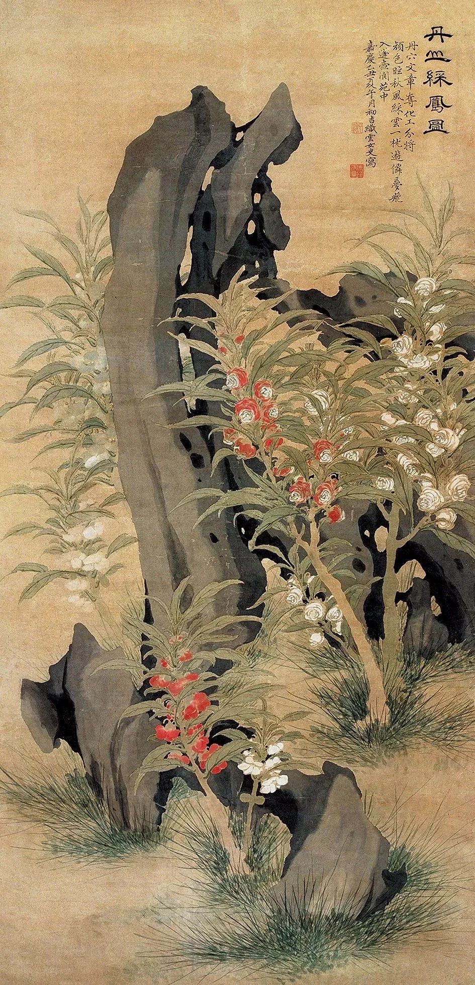 细数旧时画没骨花鸟的女画家