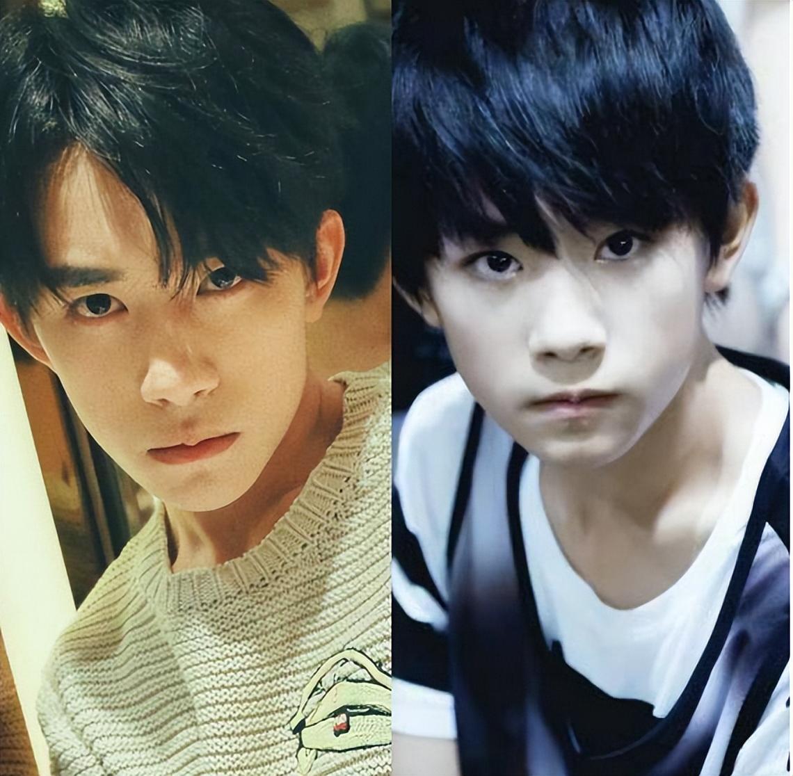 回顾同样小揪揪造型把王一博胡歌千玺放在一起差距出来了