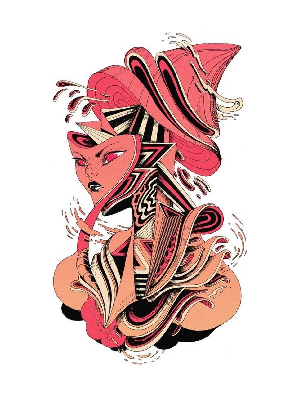 人物 创意素材|元素创意装饰画设计基础  哇塞!