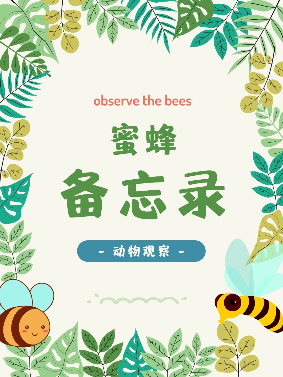 蜜蜂备忘录怎么写