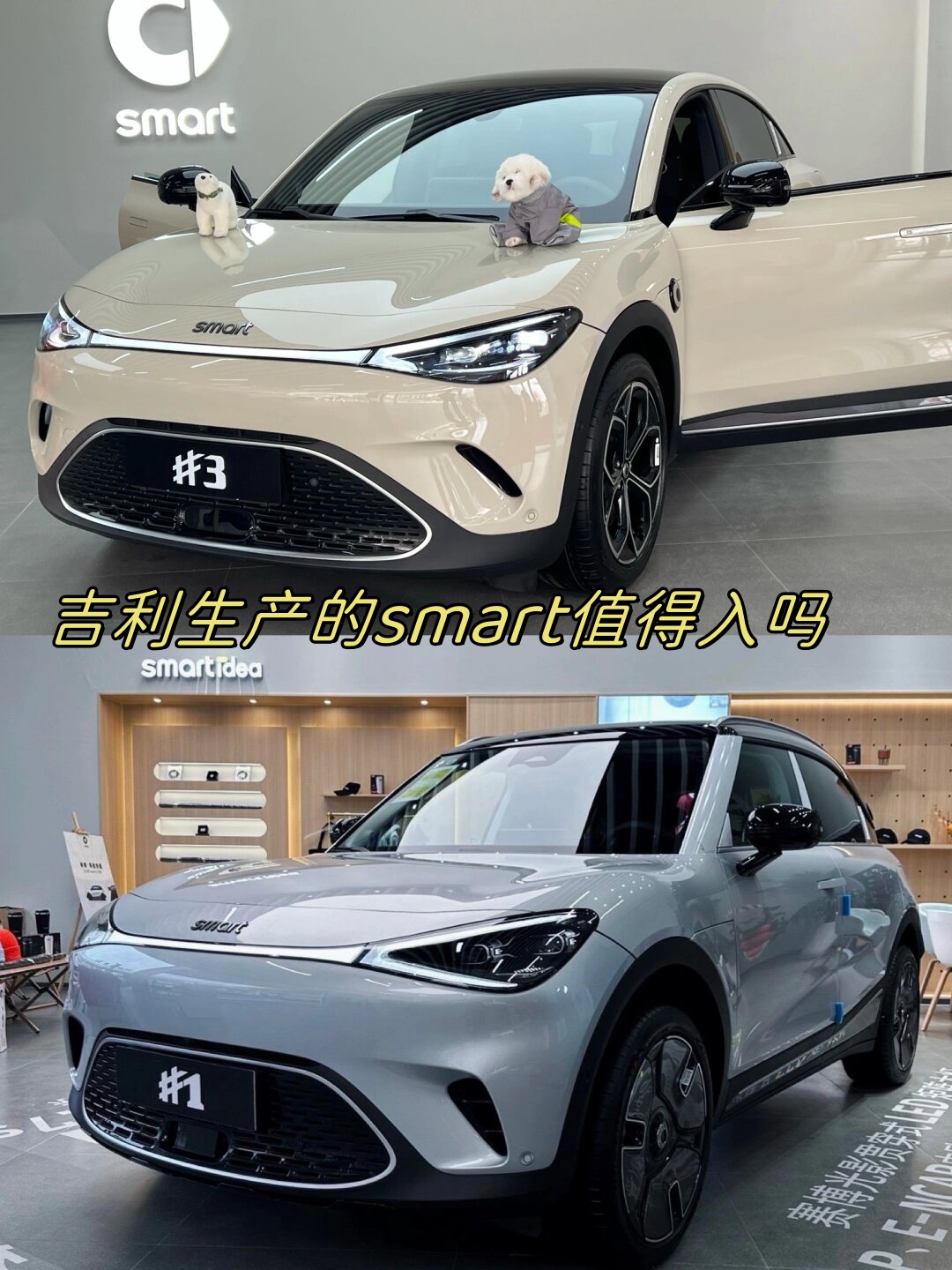 smart的外观设计超级时尚小巧可爱简直就是城市中的小精灵