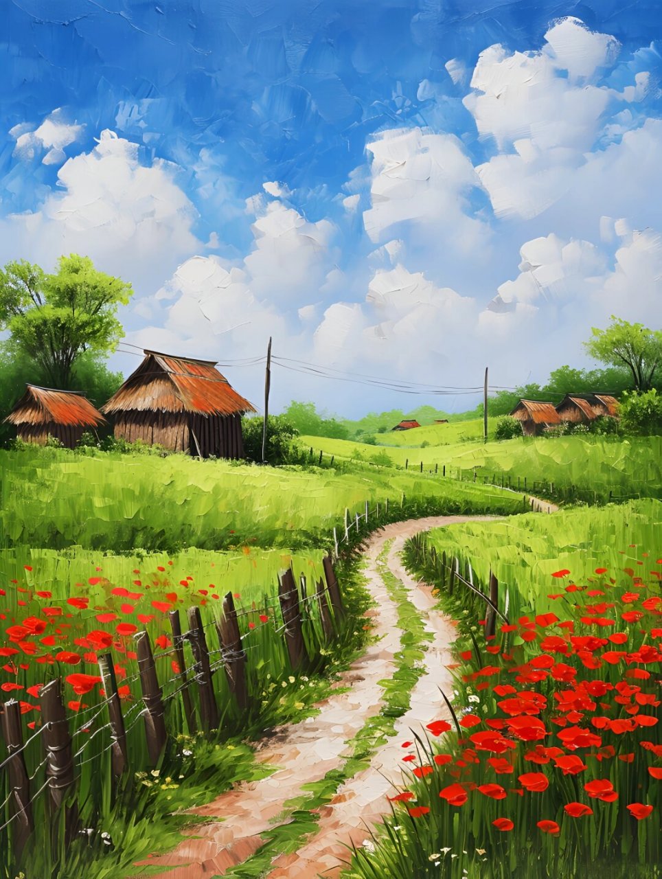 油画风景素材  亲爱的艺术爱好者们,你们是否曾经为那些美轮美奂的