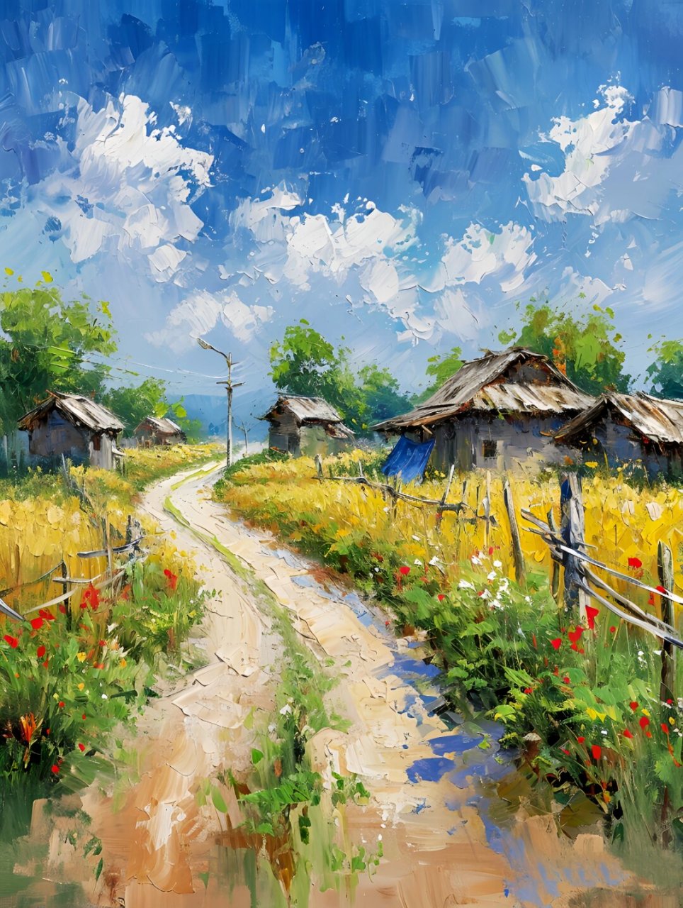 油画风景素材  亲爱的艺术爱好者们,你们是否曾经为那些美轮美奂的