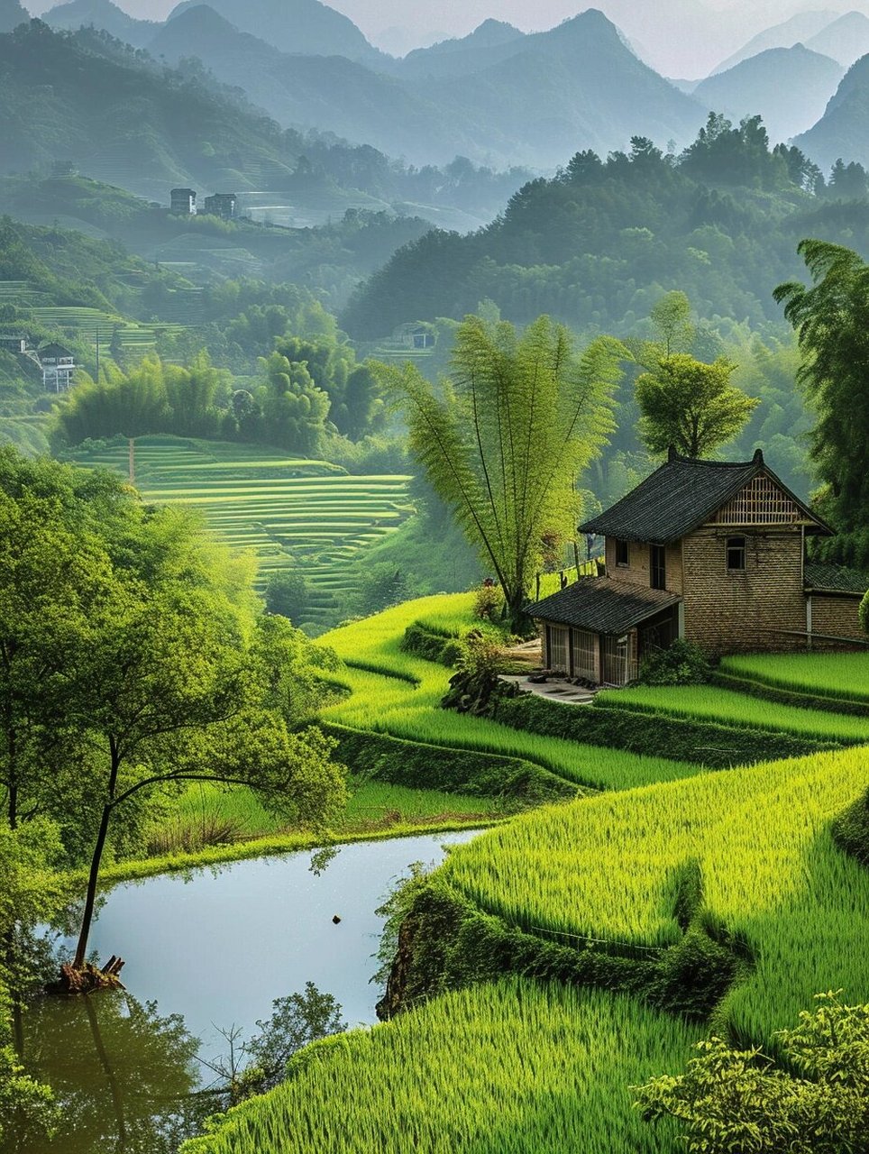 风景如诗美如画  每一次踏足大自然,我都仿佛置身于一幅幅如诗如画的