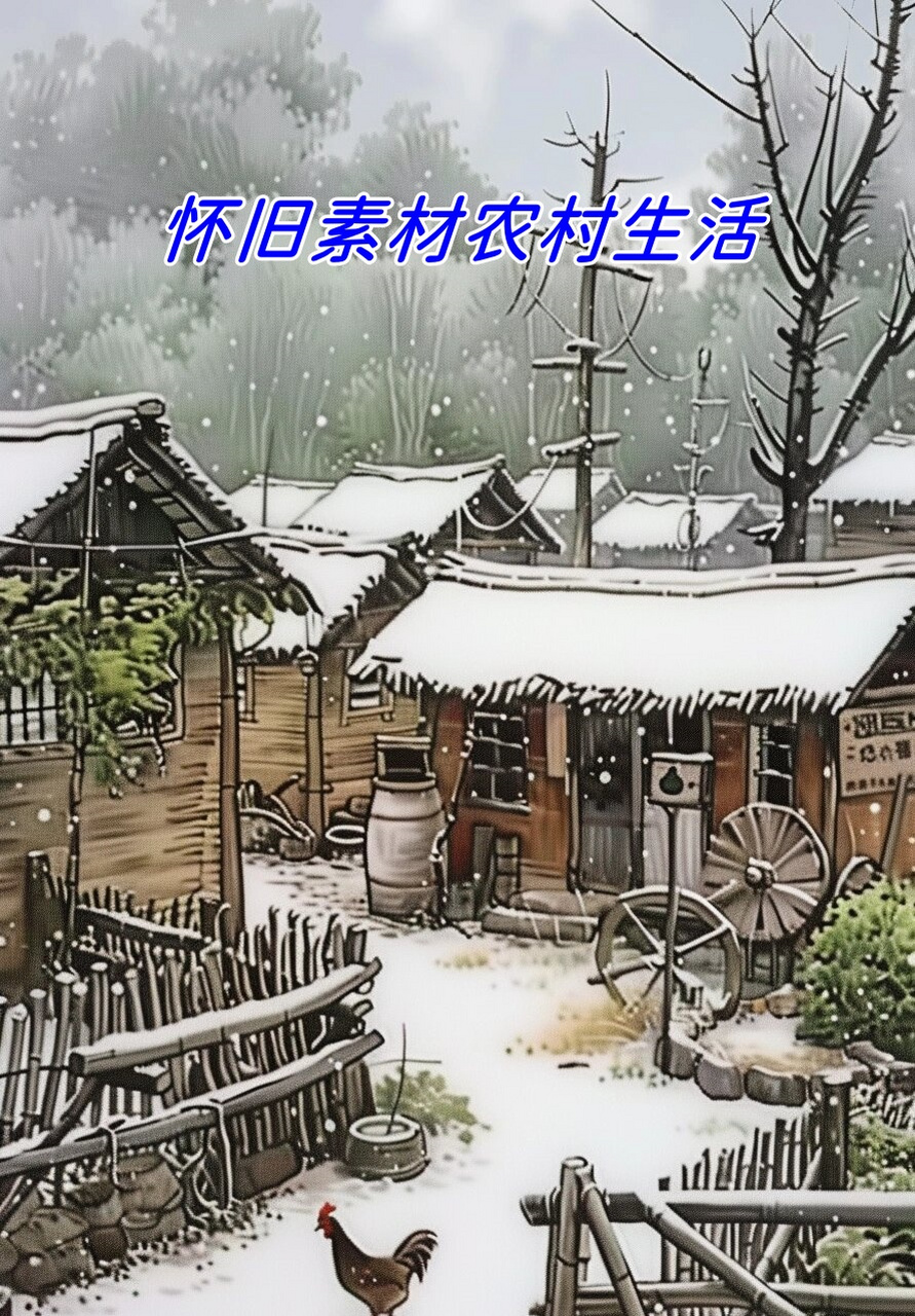 怀旧素材农村生活  想想小时候在农村的日子,那可真是简单又美好啊!