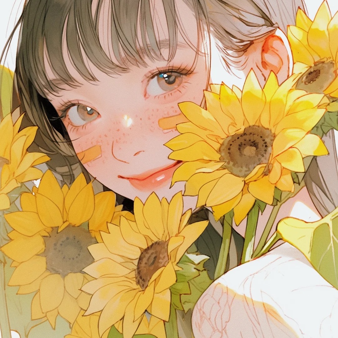 每一朵向日葵都像是太阳的使者,它们用最美的姿态