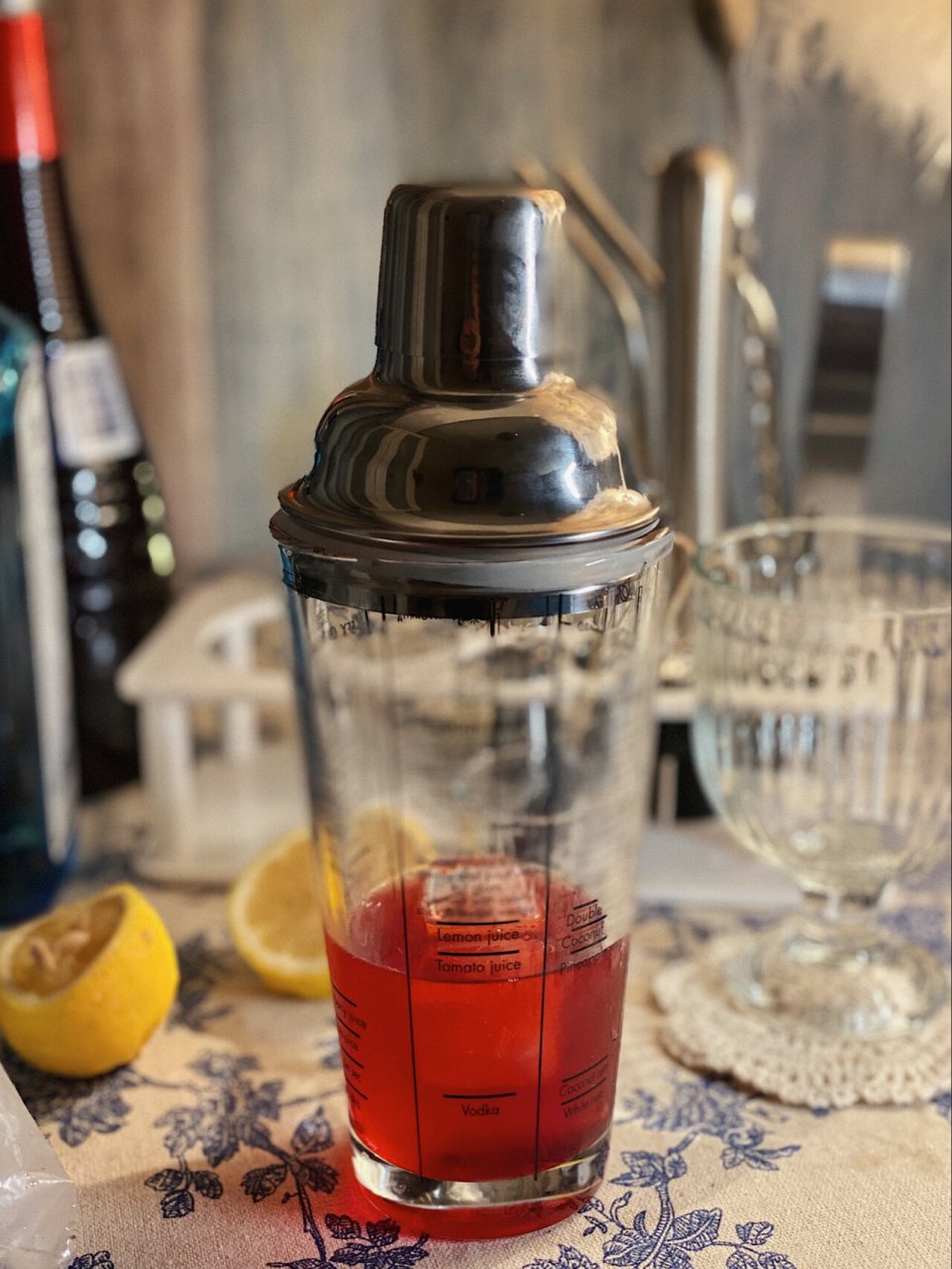 自制鸡尾酒 | singapore sling 新加坡司令  今天给大家调的这杯酒