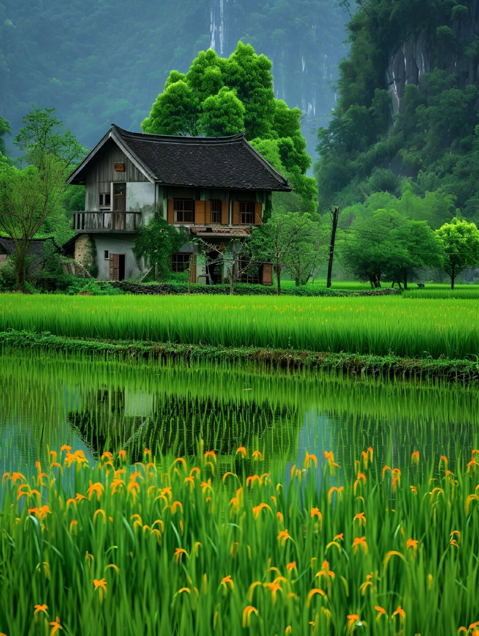 9592今天,我要为大家带来一组绝美的乡村风景素材,让我们一起走进