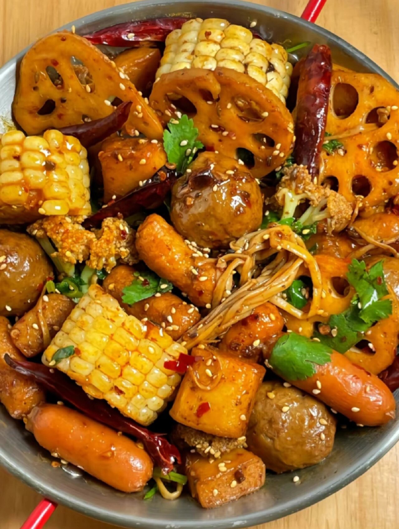 这道麻辣香锅的故事要从我和闺蜜的一次聚餐说起