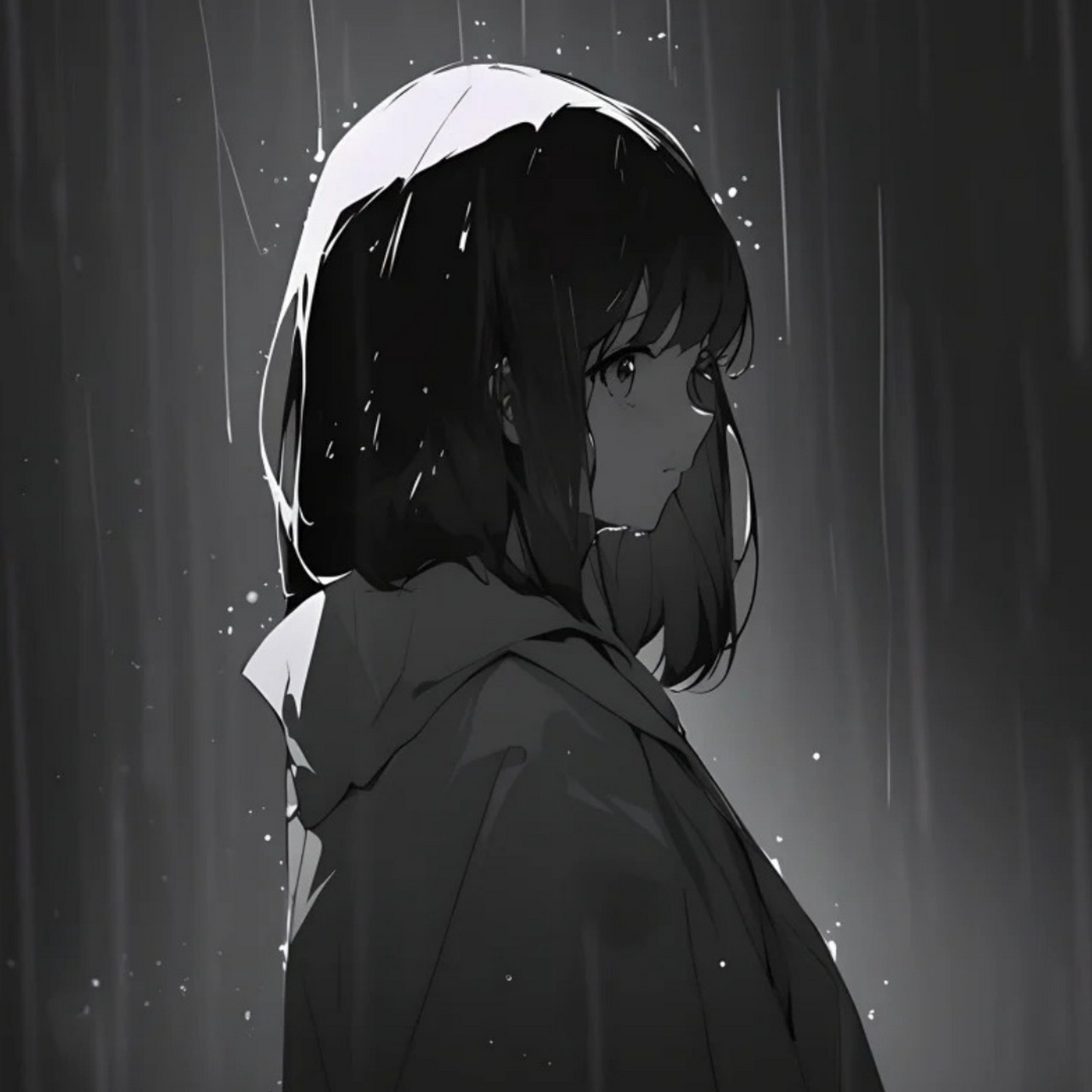 高级emo伤感动漫头像  94你的离开,让我知道了什么是孤独,什么是无