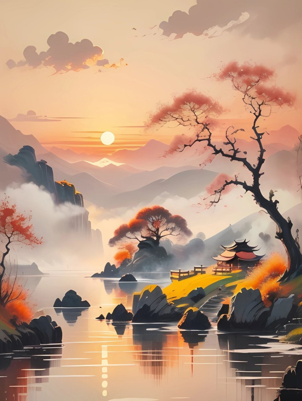 唯美意境壁纸  今天,我要与大家分享一组唯美意境壁纸,它们仿佛将我们