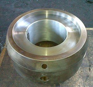 泵阀巴氏合金密封轴套定制加工河南桦创