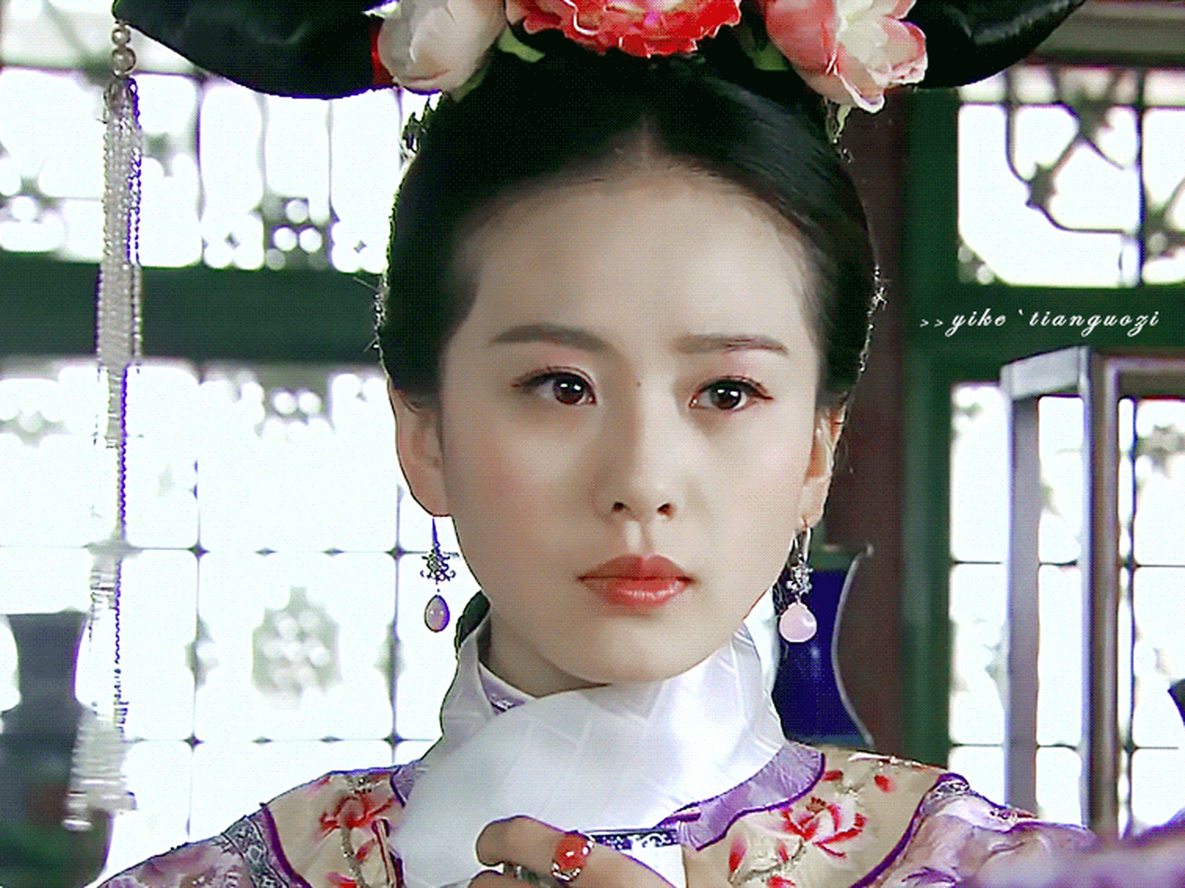 清宫女明星造型.