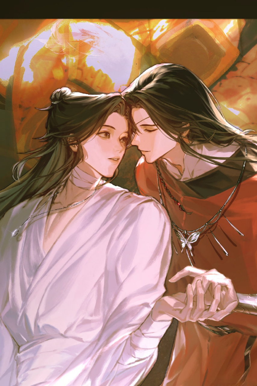 天官赐福#花城:哥哥,亲亲[亲吻]