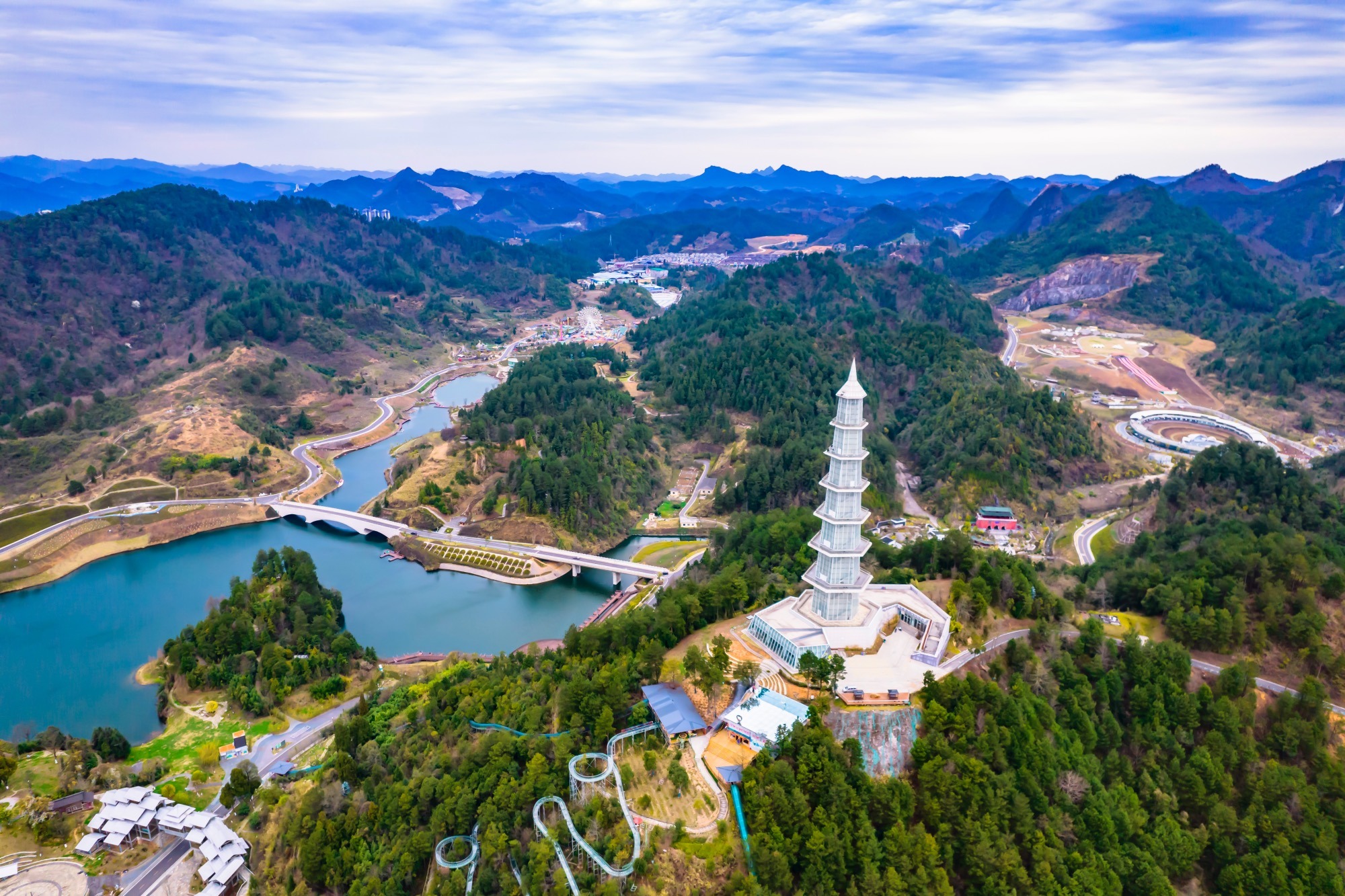 贵州都匀绿博园,风景优美,占地近30000亩,是踏青出游的好去处