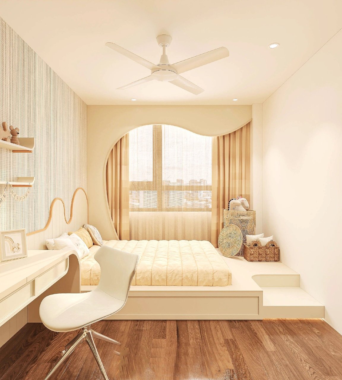 冷让卧室想装地台床的心达到顶峰  冬天的寒冷让我对卧室装修有了新的