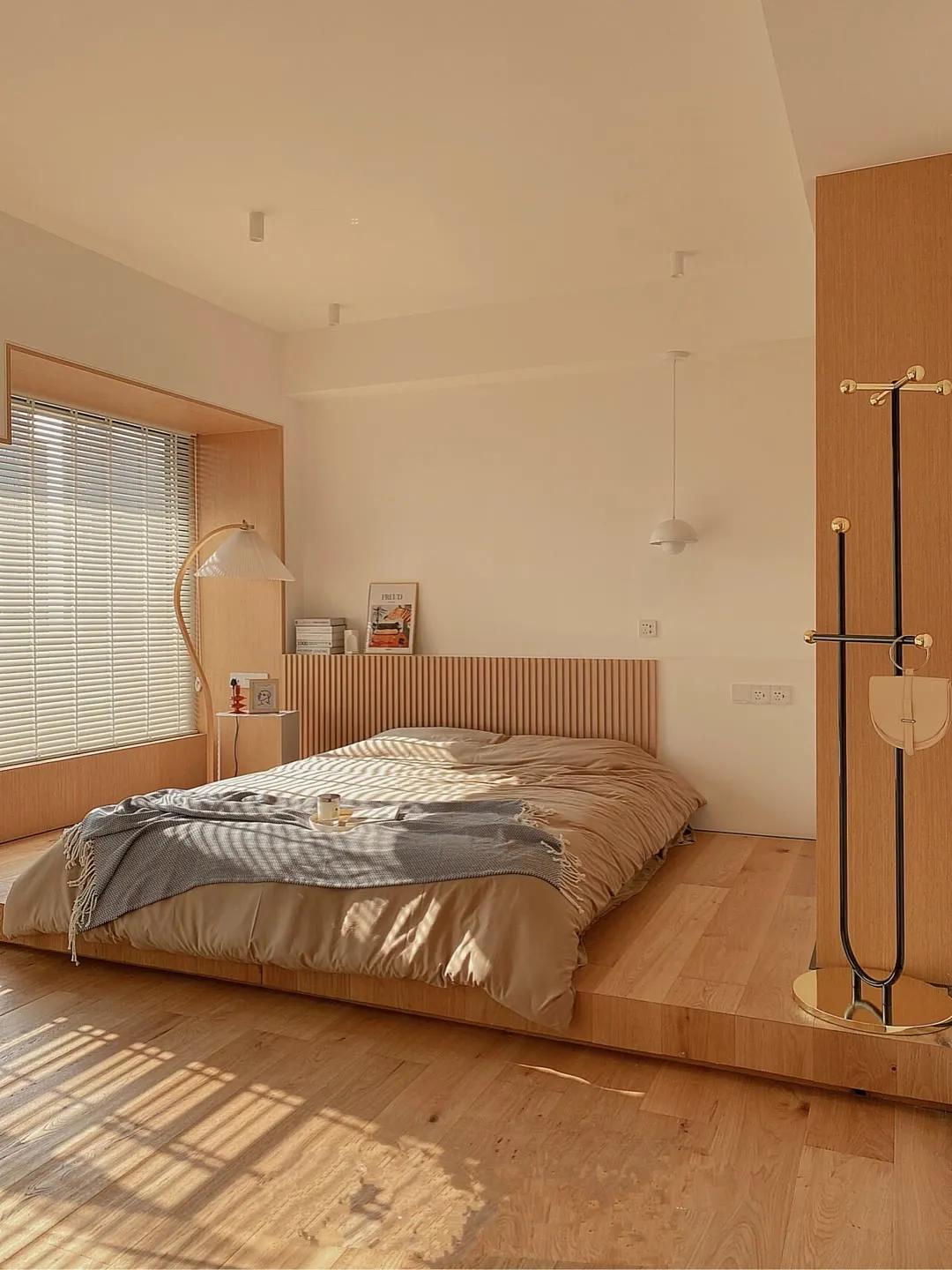 卧室改造新思路:地台床,美观又实用!