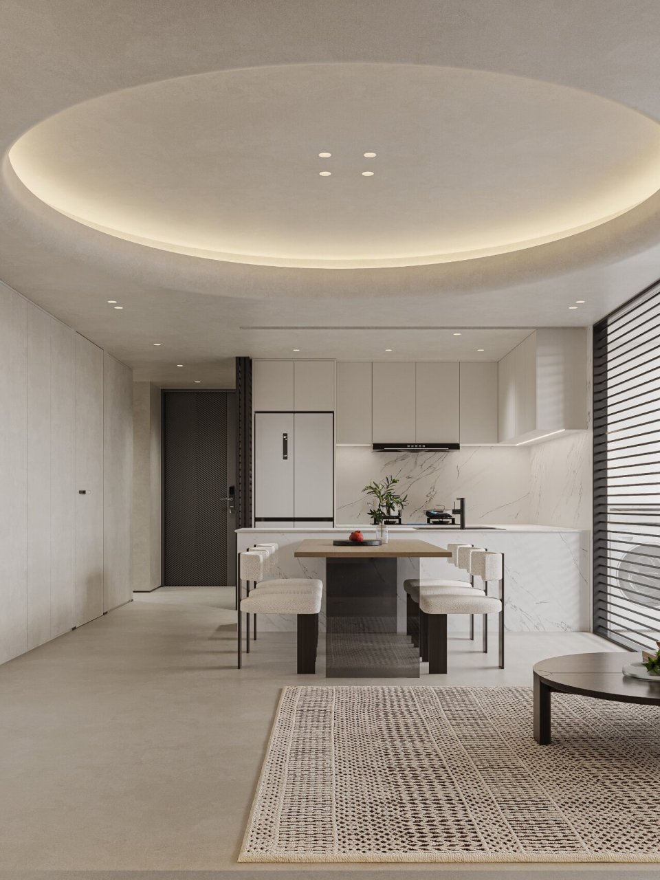 让我们来谈谈圆弧吊顶.