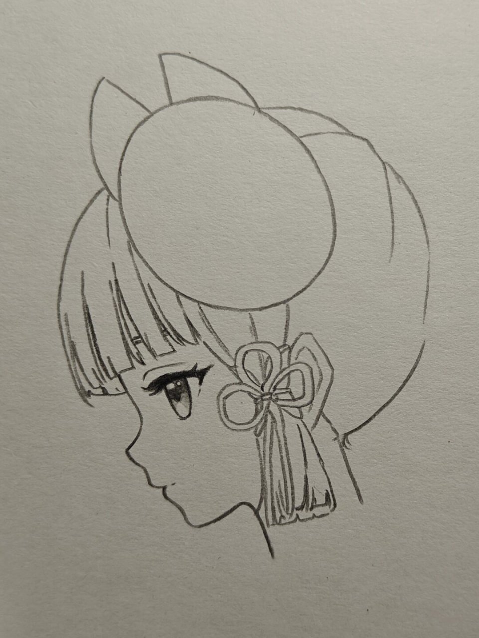 教你画神里绫华,一学就会的侧脸画法  嘿,小伙伴们,是不是觉得画侧脸