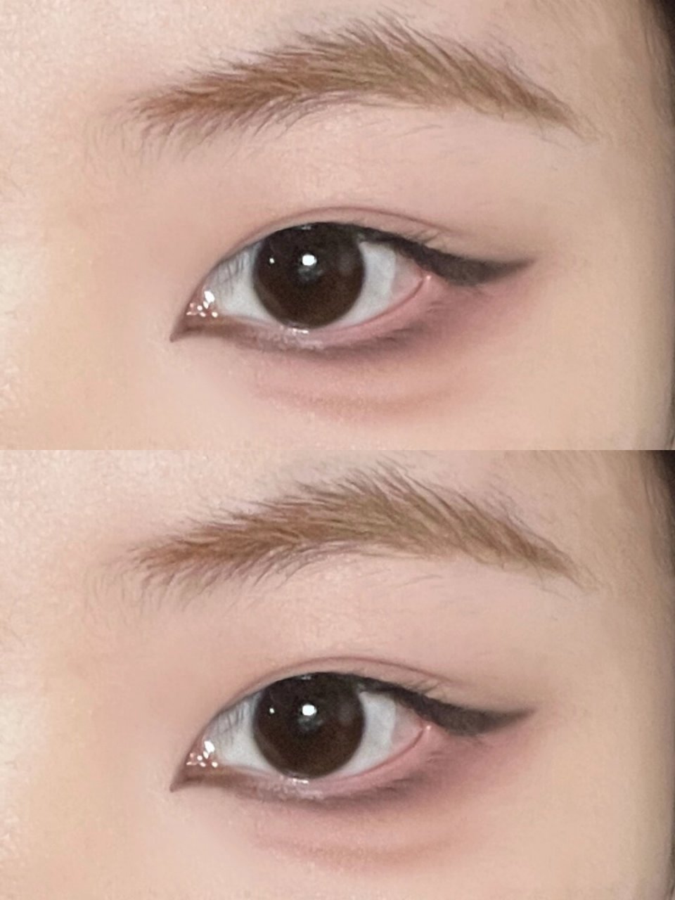 单眼皮有眼尾沟怎么画日常钓系眼妆!