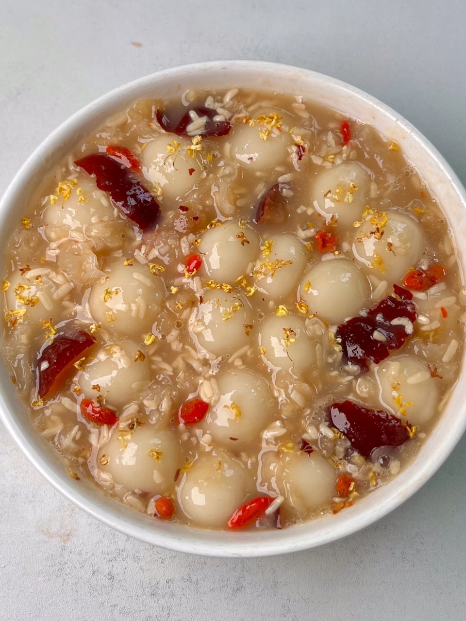 《暖身滋养的桂花酒酿小圆子》  96亲爱的姐妹们,今天我要分享一款