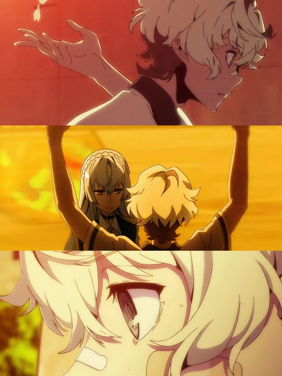 🎬《羁绊者》  这部动漫的故事发生在一个荒芜的城市——洲笼市😄