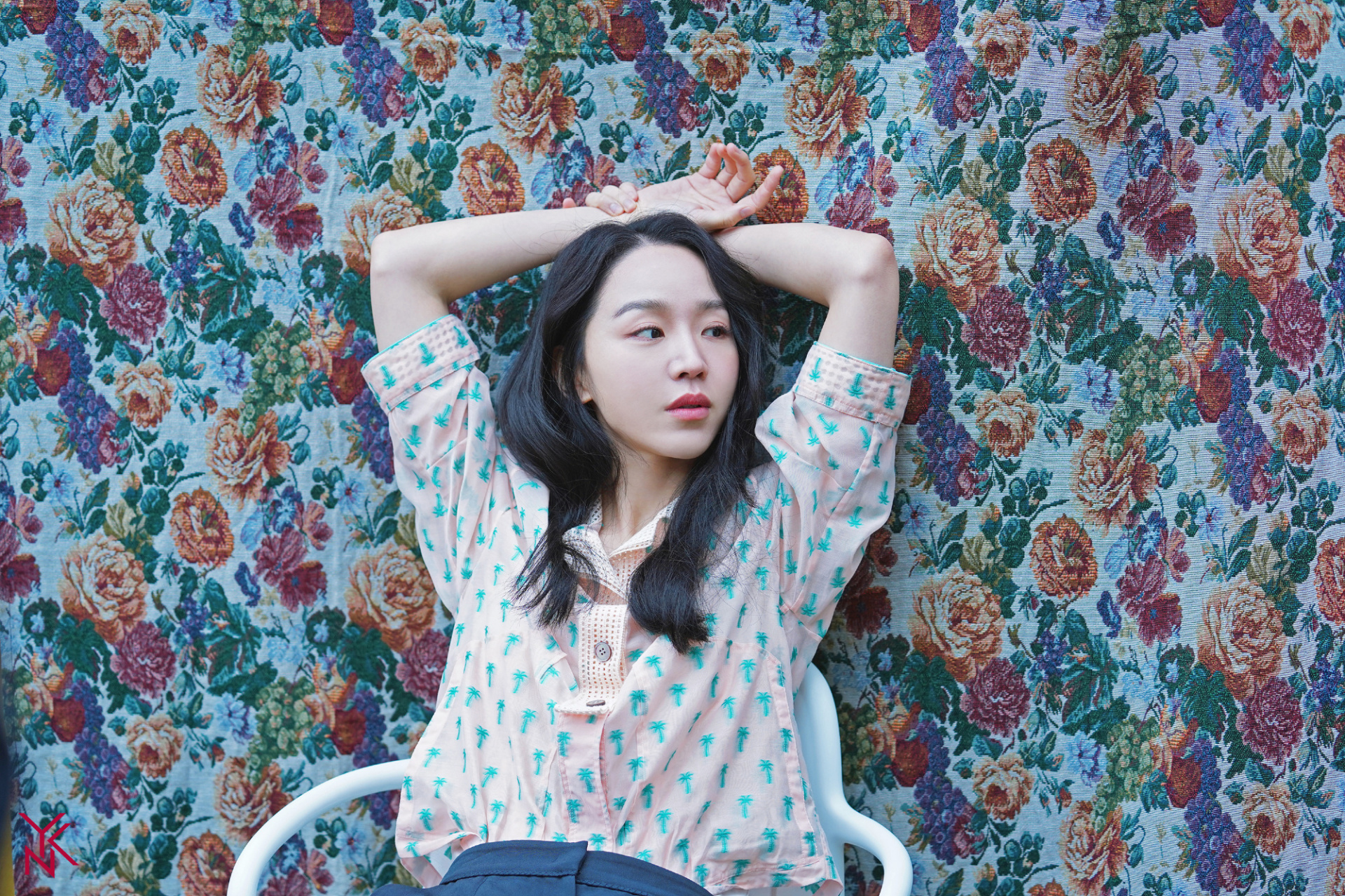 申惠善,早春浪漫穿搭的欧尼 #申惠善