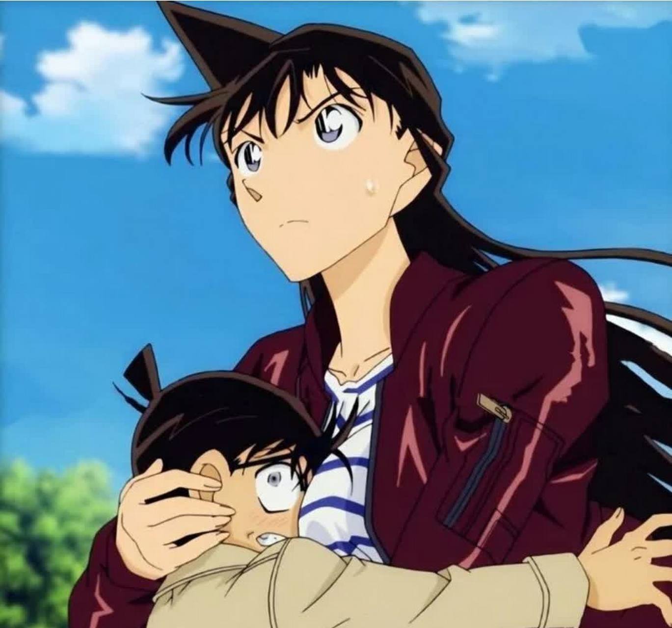 名侦探柯南#   小兰:柯南有危险,快来找我   柯南:差点就危险了