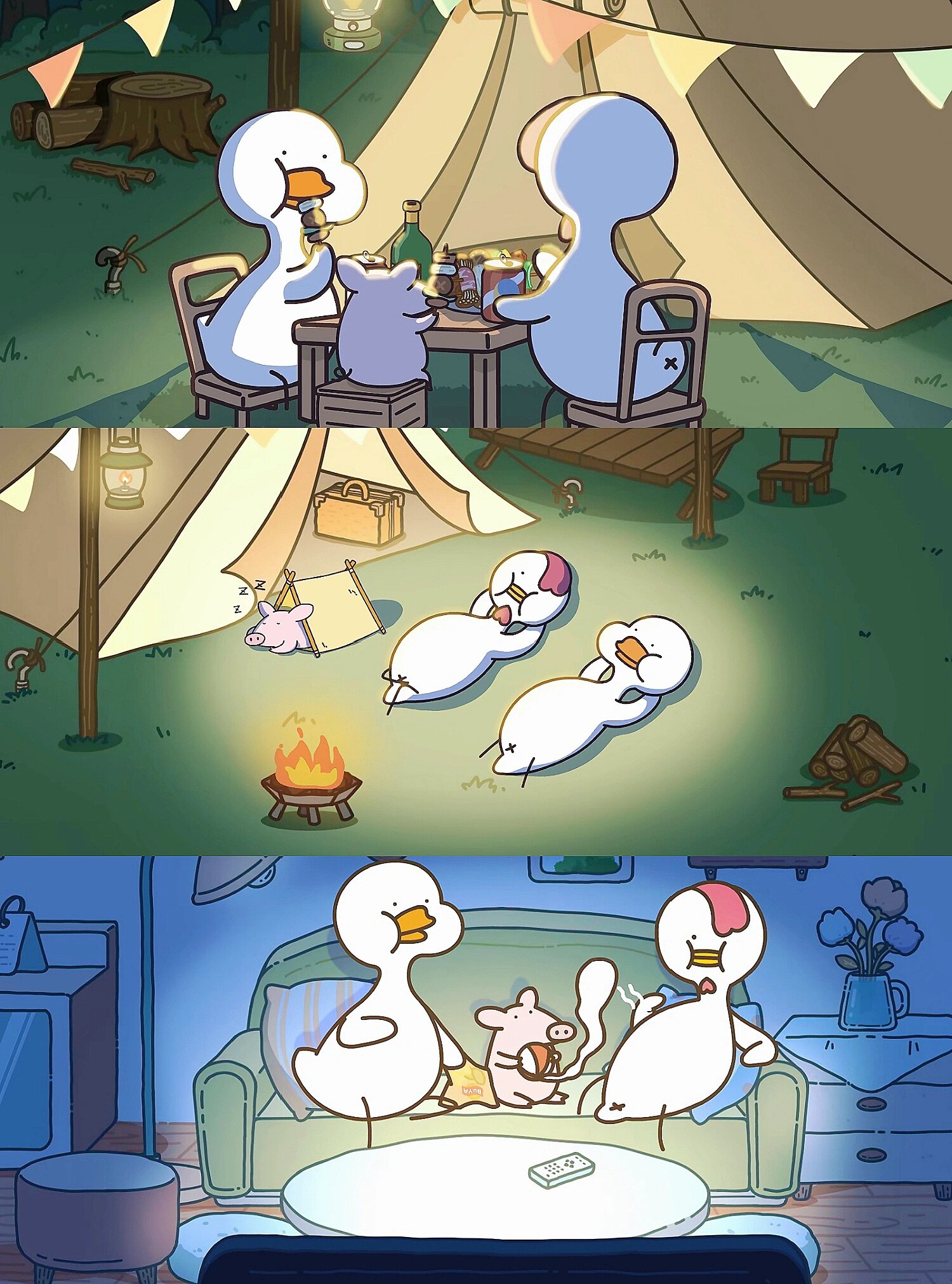 《不鸭短片之八九不离食》