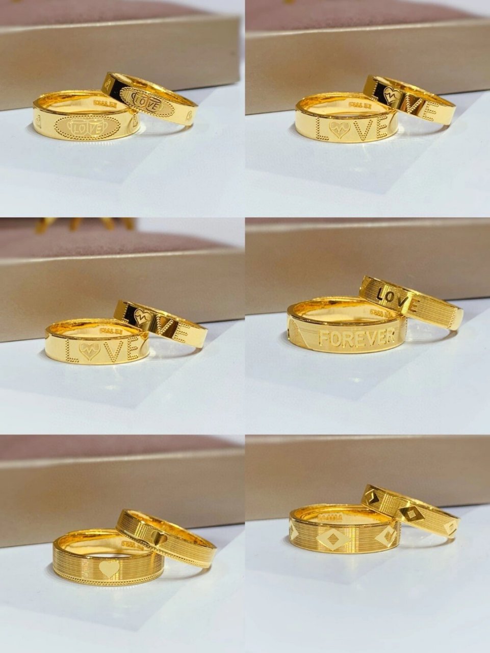 我的情侣对戒  "戒"你一辈子,是我心中最浪漫的誓言💍 "指"为和你一