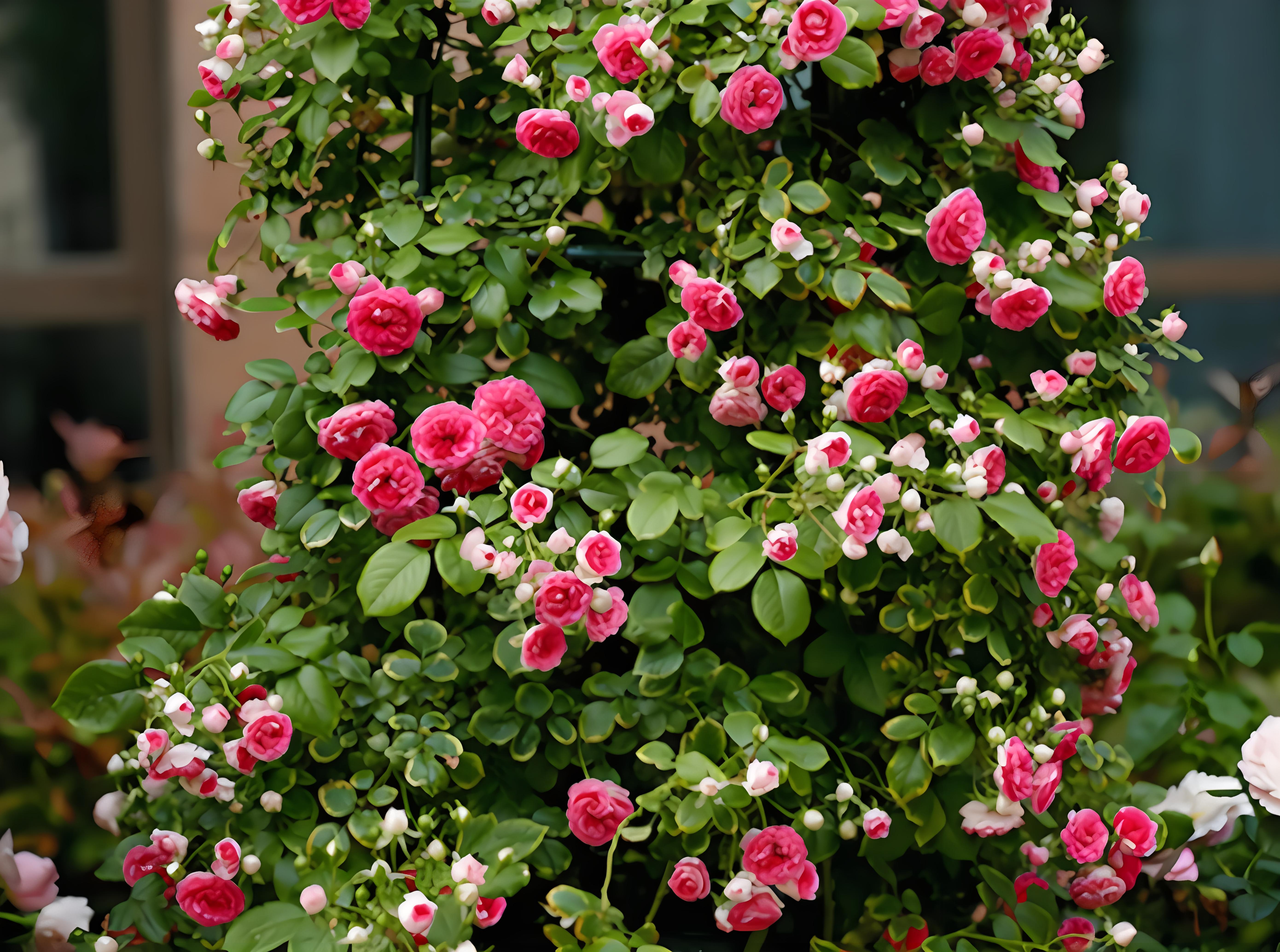 胭脂扣月季一年开几次花,胭脂扣月季的花期是多久?