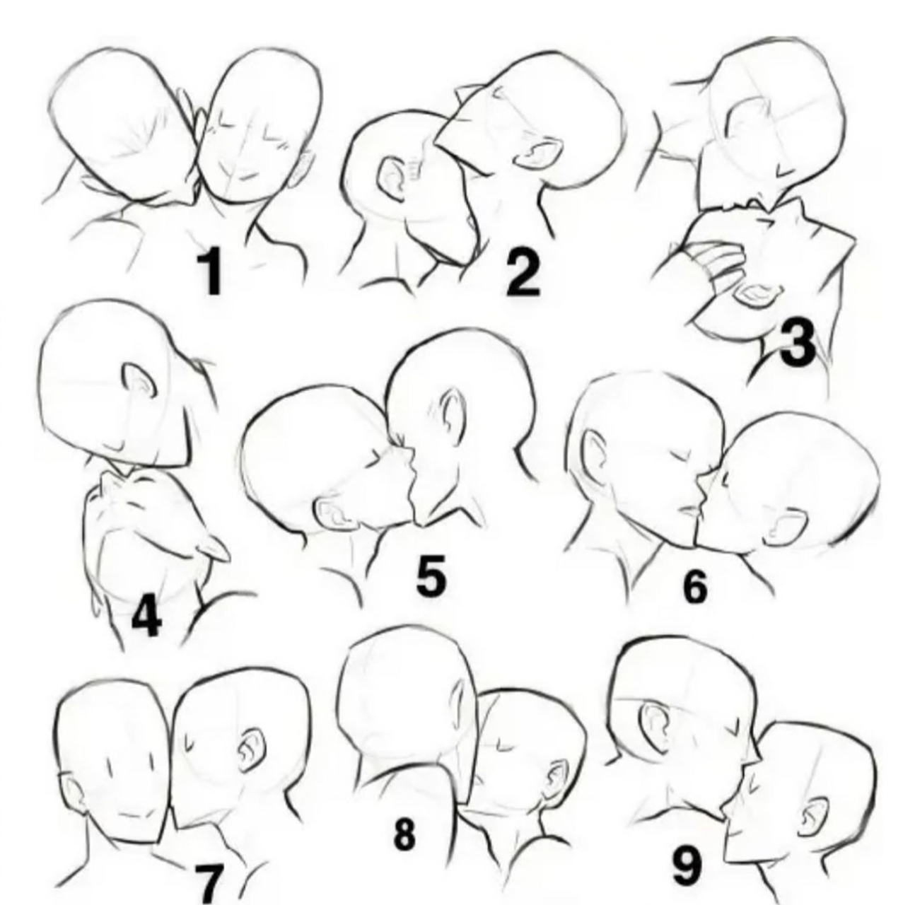 你喜欢哪种亲亲方式?