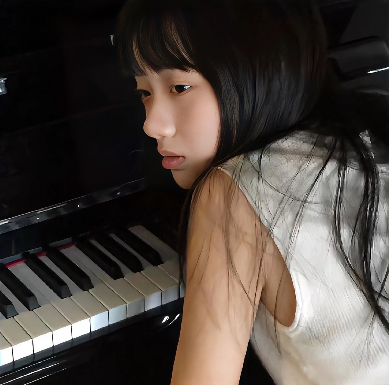 山上不仅有花开 还有我烂漫的20岁  #头像# #微信头像# #女生头像