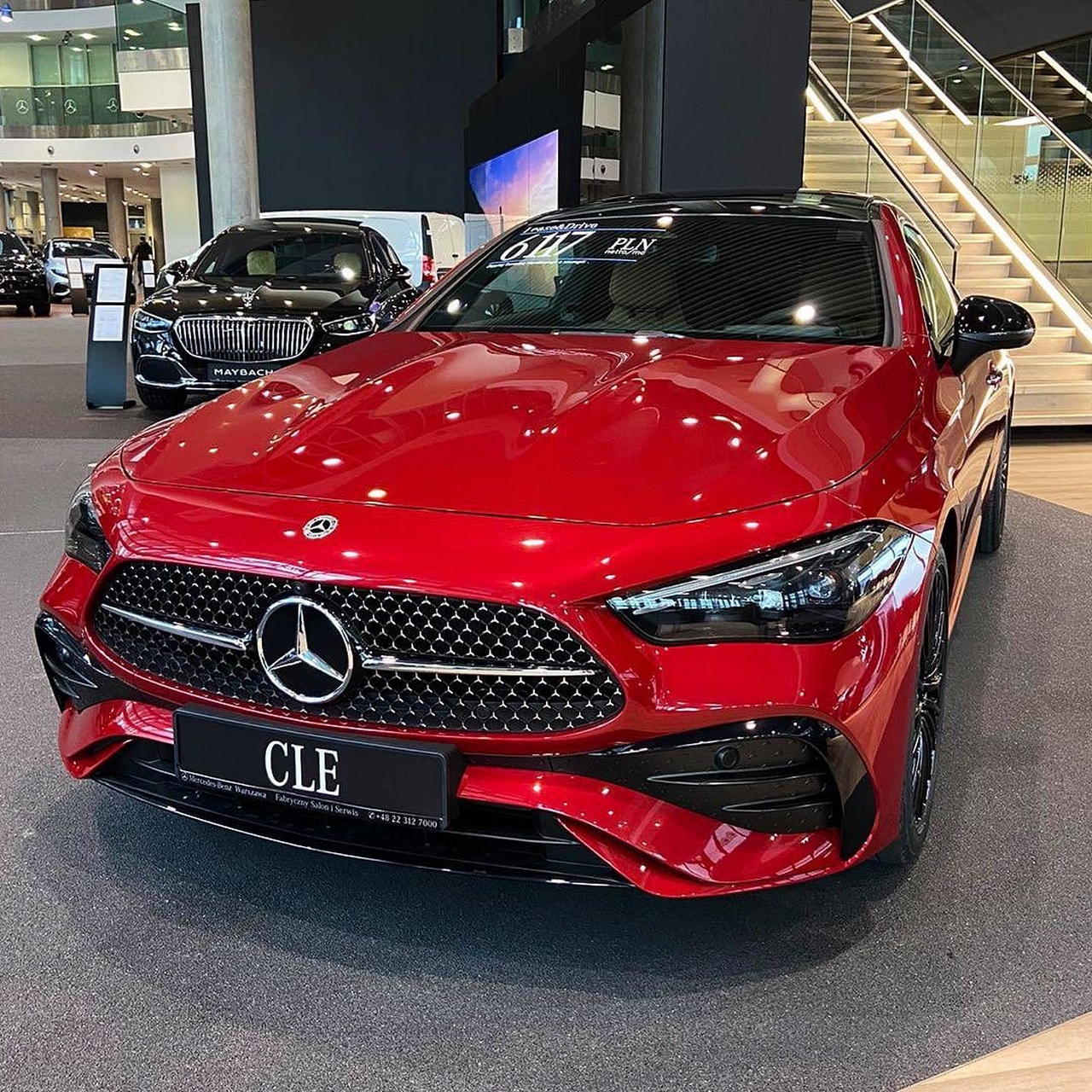 梅赛德斯cle吸引眼球的不仅仅是颜色98#梅赛德斯奔驰华沙#梅赛德斯