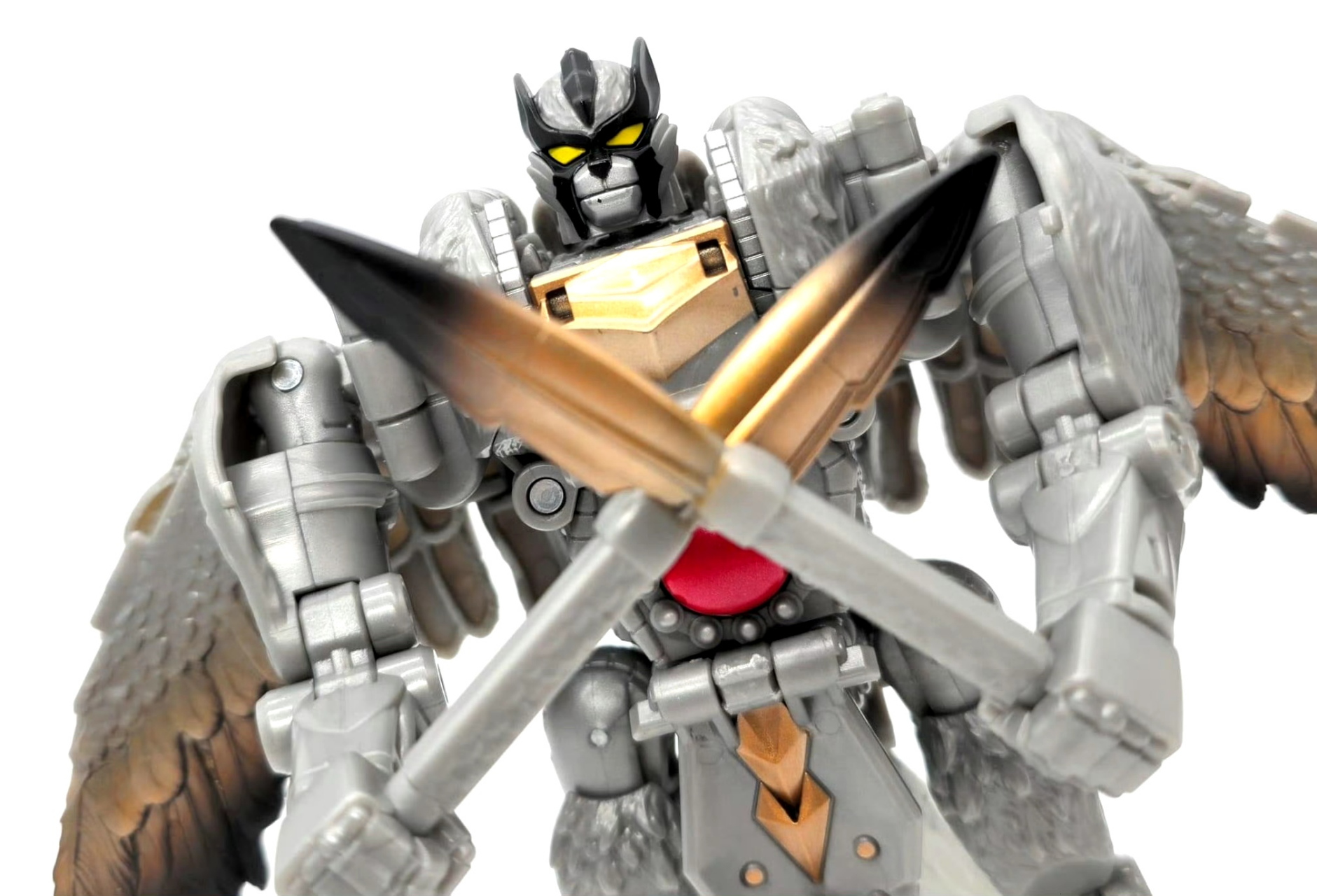 模型欣赏:变形金刚 传世联合 (遗产) v级 超能勇士 闪电勇士,他在扫描