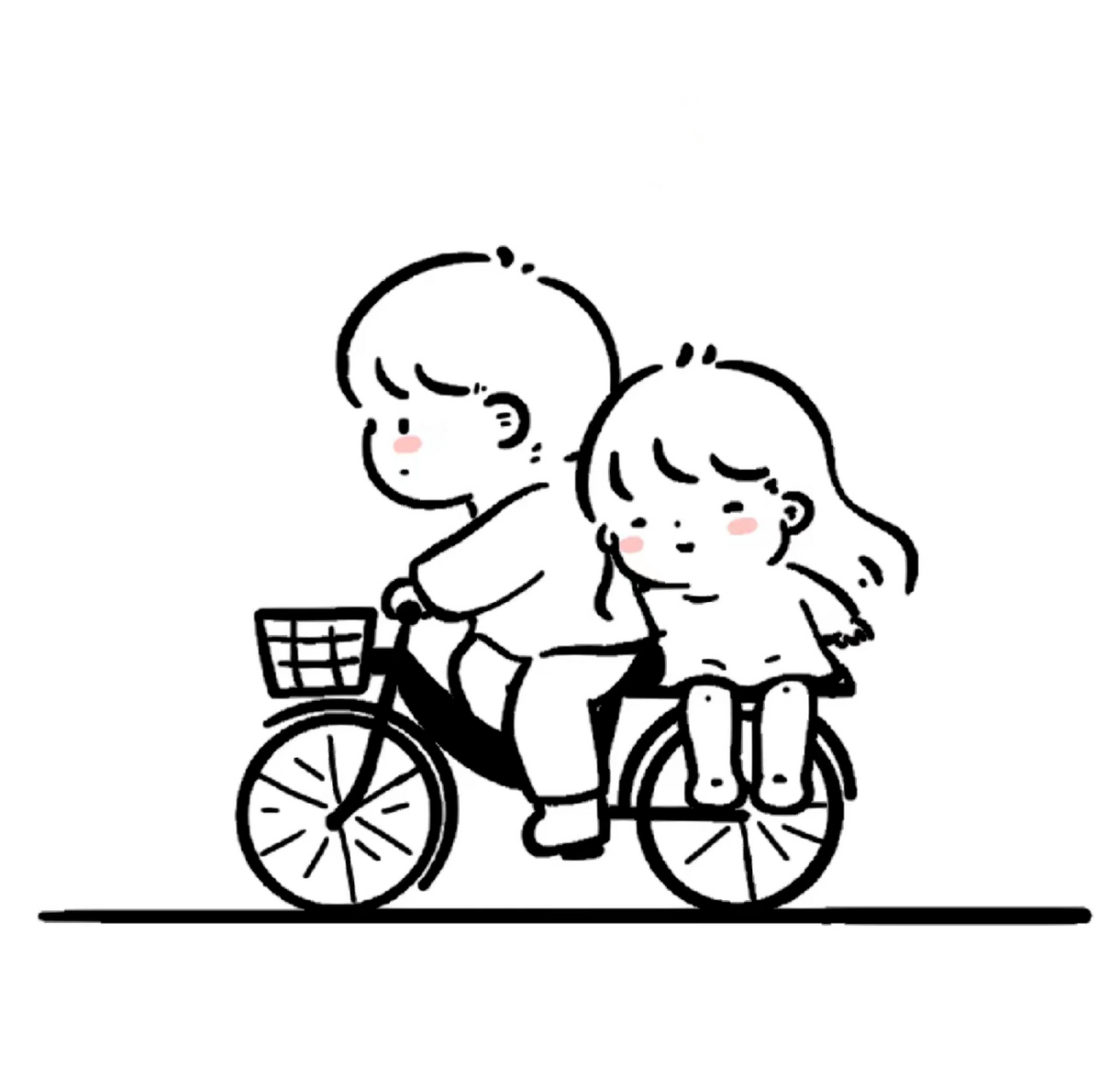 同事每次下班的时候,自行车后座上都驼着他媳妇,手里