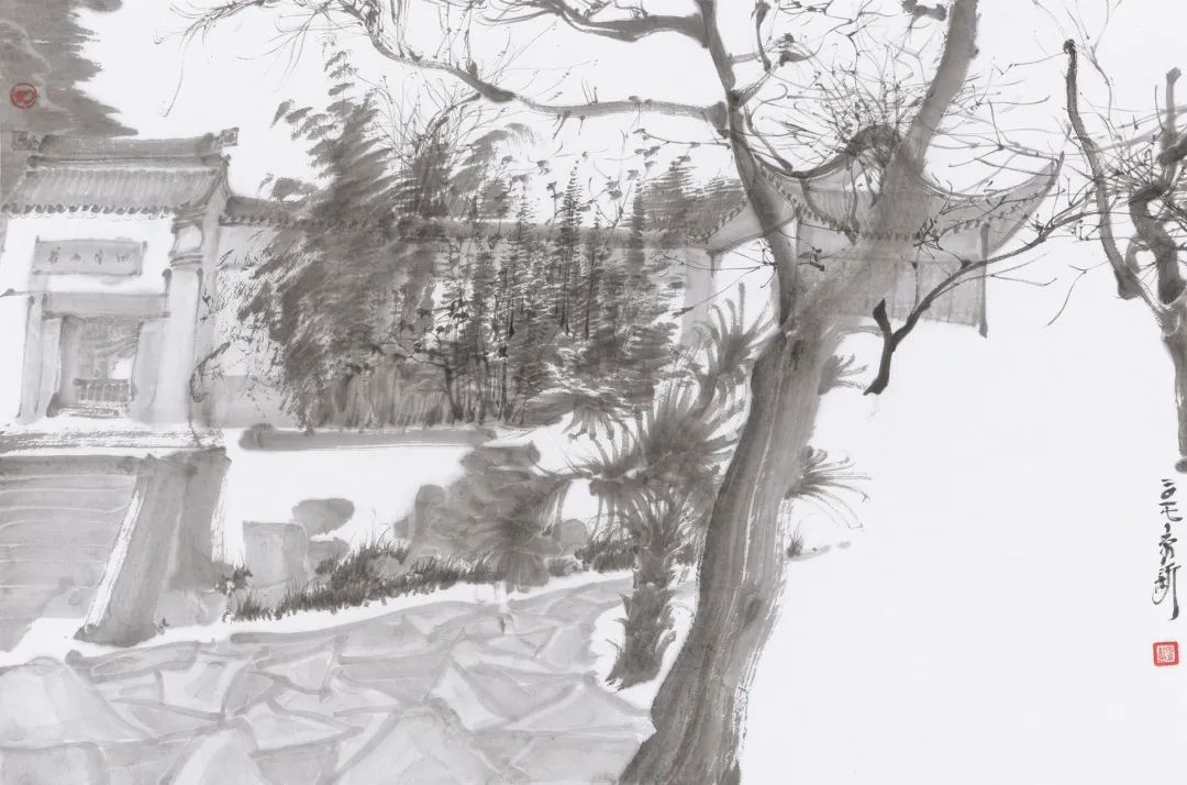 周京新写生就是创作