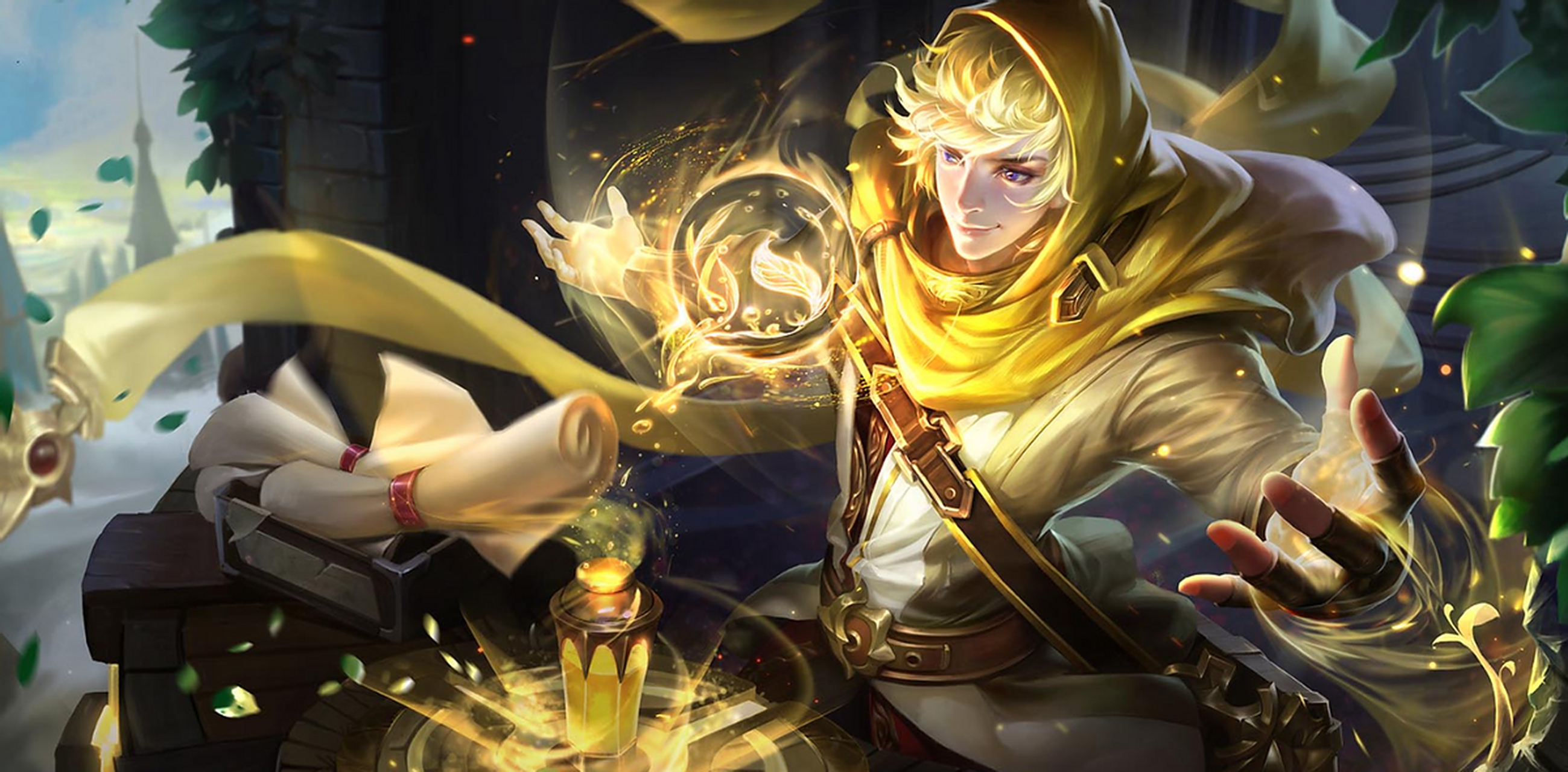 扁鹊新皮肤闪亮登场,性价比炸裂!这英雄能打aoe又擅长治疗.法强飙升?