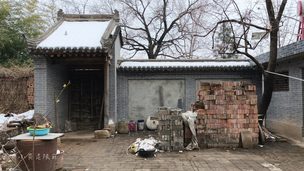 就在西安又遇见一座不为人知的400年明代古院落太神奇了