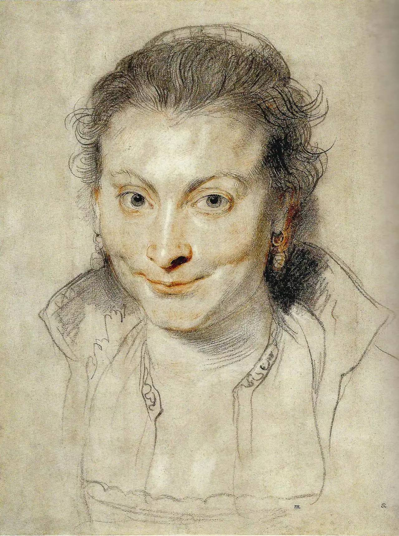 经典素描肖像(一)