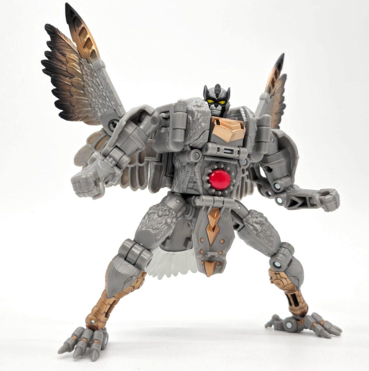 模型欣赏:变形金刚 传世联合 (遗产) v级 超能勇士 闪电勇士,他在扫描