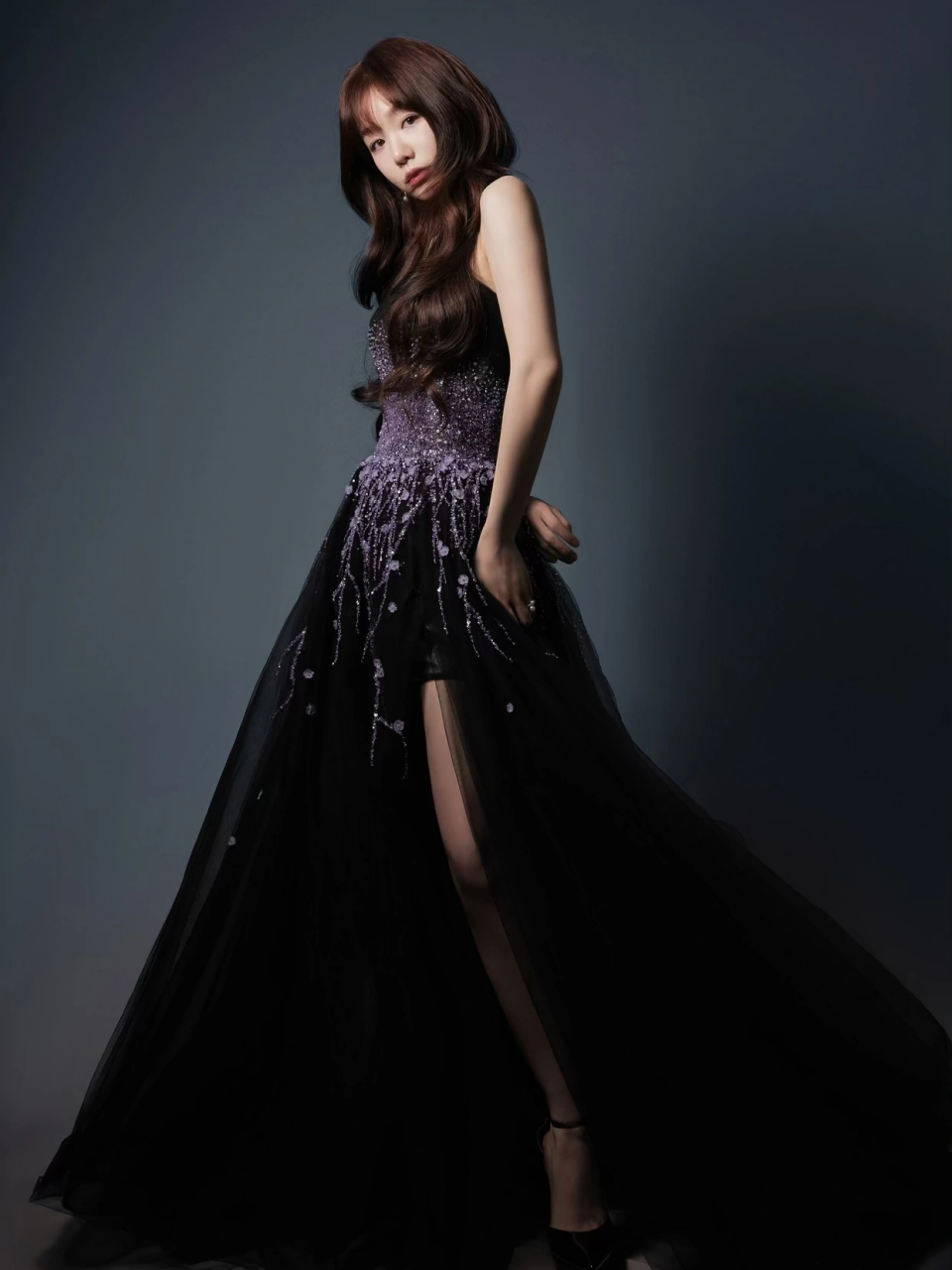 徐梦洁 星空礼服浪漫又高级 布灵布灵的礼服,像一个公主一样高贵优雅