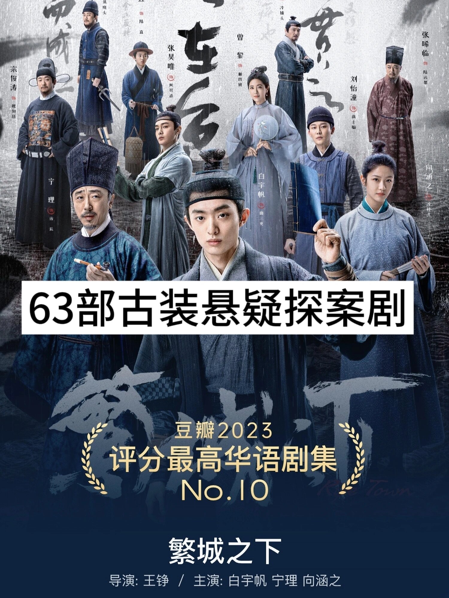 63部古装悬疑探案剧(一)         最近下饭不知道看什么,闺蜜给我推荐