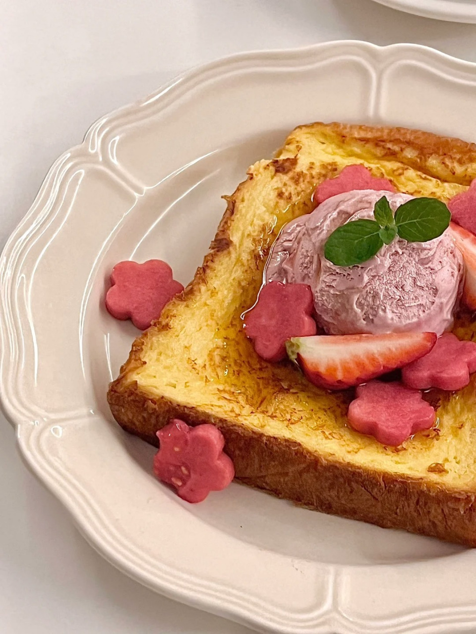 一口惊艳春日法式冰淇淋吐司,好吃到转圈圈91  春天真的来啦94我