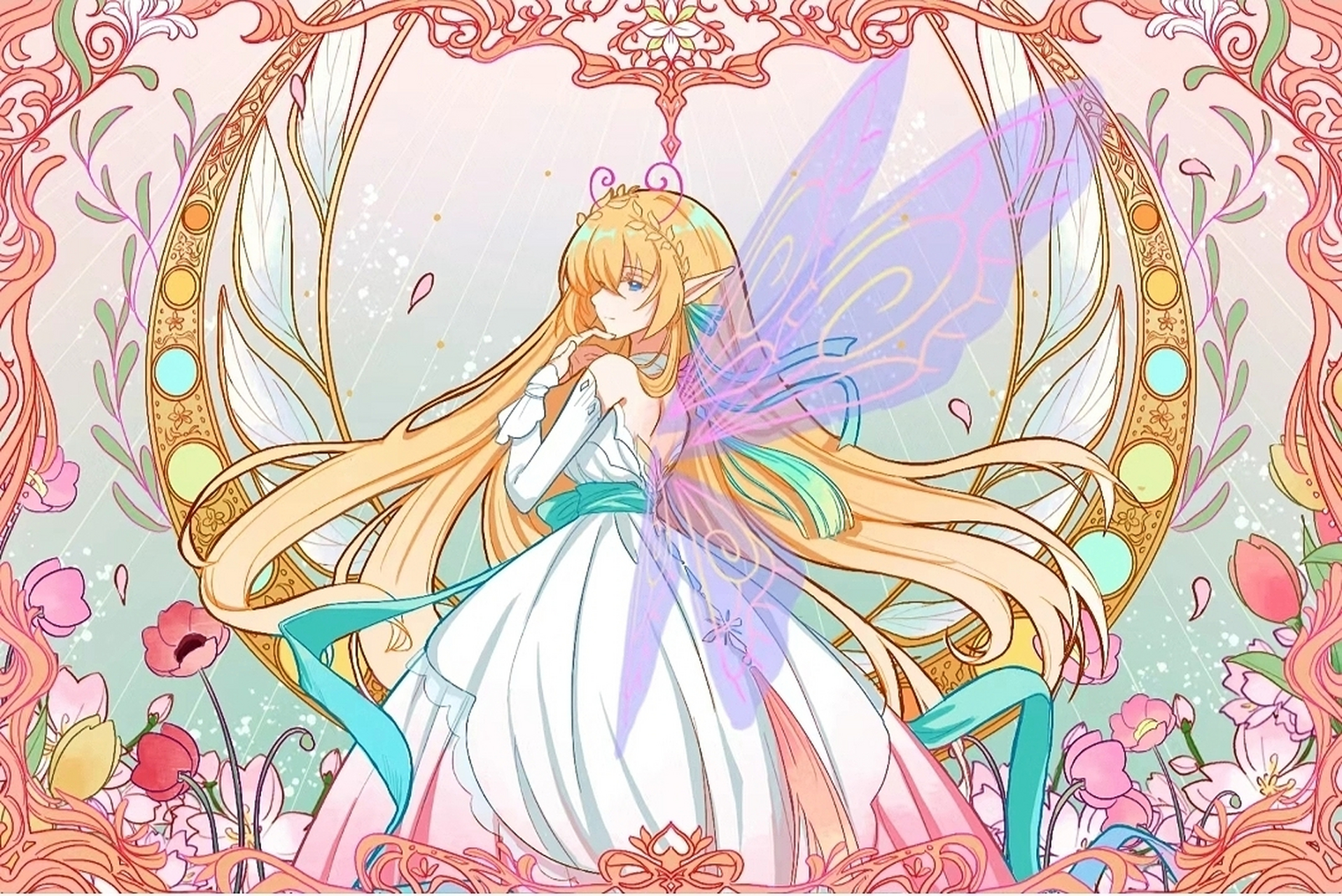 小花仙露露,露莎,露娜 可爱小精灵[亲吻][亲吻]#二次元#  画师:云西西